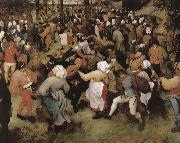 Pieter Bruegel Wedding dance Sweden oil painting reproduction